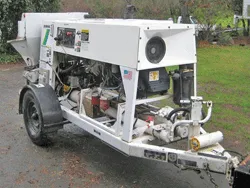 Shotcrete Pumps Specifications