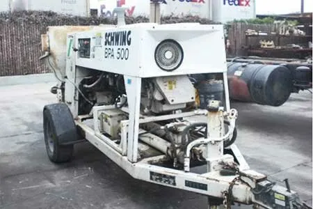 Schwing BPA 500 Specifications