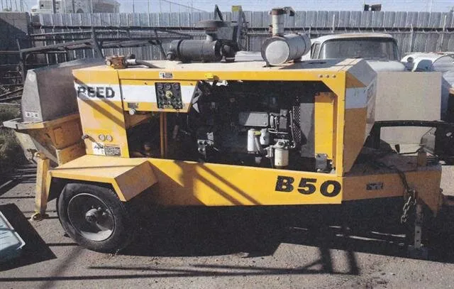 Used Concrete Pumps Specifications