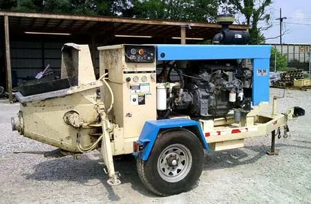 Used Concrete Pumps Specifications